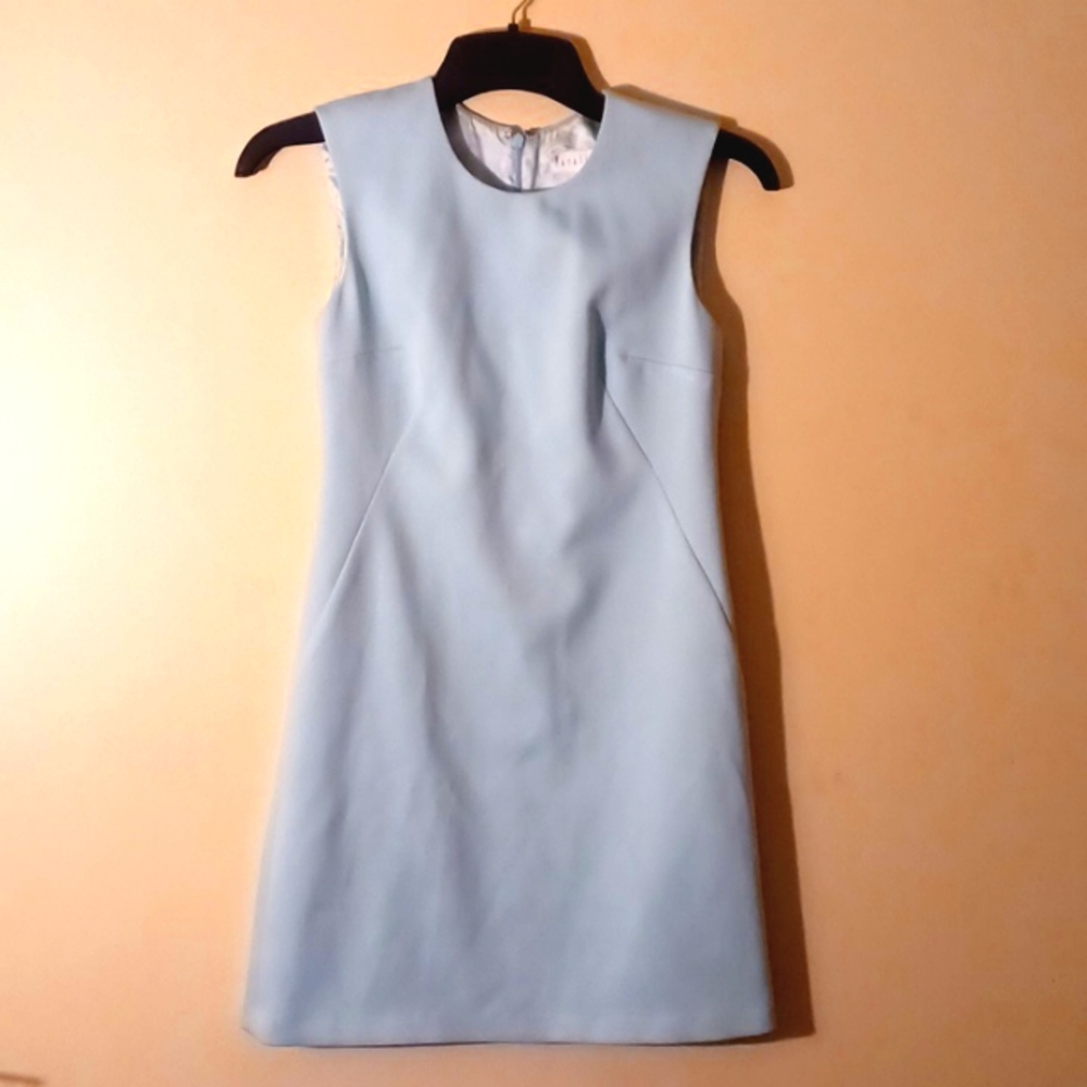 Parallel,light aqua,mini sheath dress.Sz.4